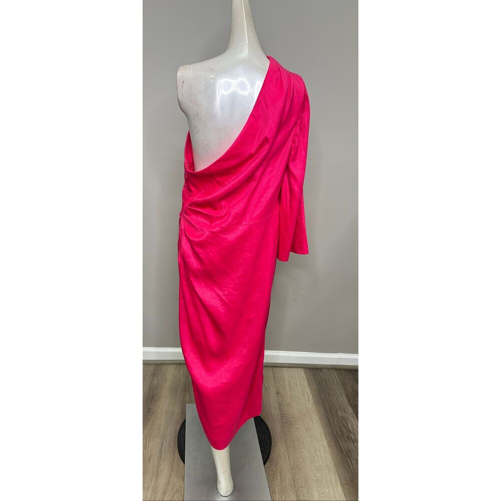 Veronica Beard Patsy One-Shoulder Maxi Dress in F… - image 9